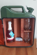Load image into Gallery viewer, Wooden Insert - Gin 'Any' Bottle - Jerry Can Mini Bar