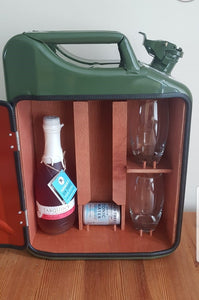 Wooden Insert - Gin 'Any' Bottle - Jerry Can Mini Bar